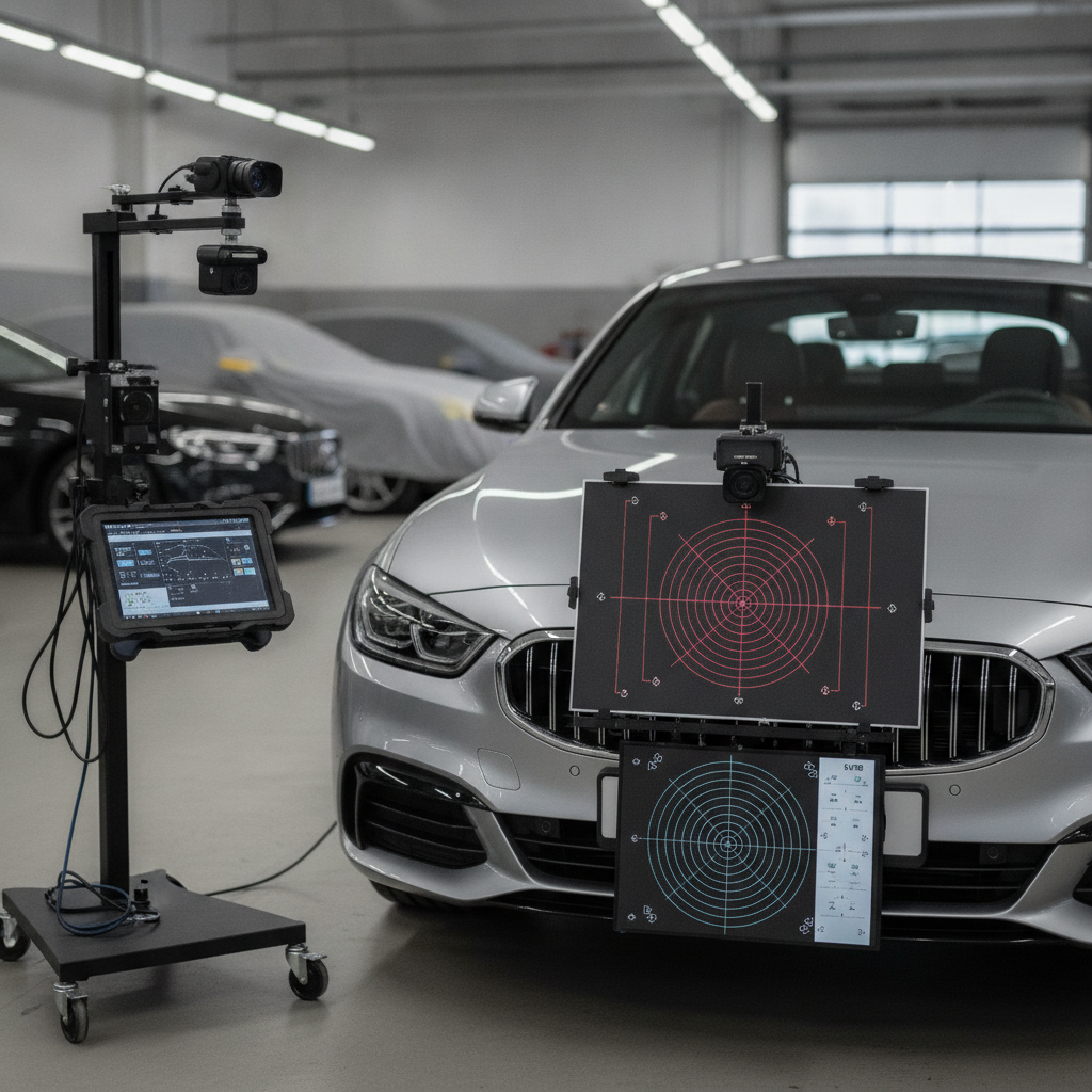 ADAS Calibration - no faces and no text